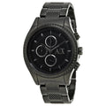  Shop Authentic Armani Exchange Chronograph Black Dial Black Steel Strap Watch For Men - AX1605 - Luxxuri