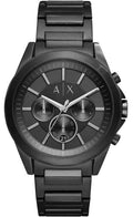  Shop Authentic Armani Exchange Drexler Chronograph Black Dial Black Steel Strap Watch For Men - AX2601 - Luxxuri