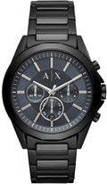  Shop Authentic Armani Exchange Drexler Chronograph Black Dial Black Steel Strap Watch For Men - AX2639 - Luxxuri