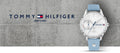  Shop Authentic Tommy Hilfiger Brooke Silver Dial Blue Leather Strap Watch for Women - 1782023 - Luxxuri