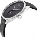 Shop Authentic Calvin Klein Accent Black Dial Black Leather Strap Watch for Men - K2Y211C3 - Luxxuri