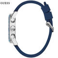  Shop Authentic Guess Fleet Chronograph Black Dial Blue Rubber Strap Watch for Men - W0971G2 - Luxxuri