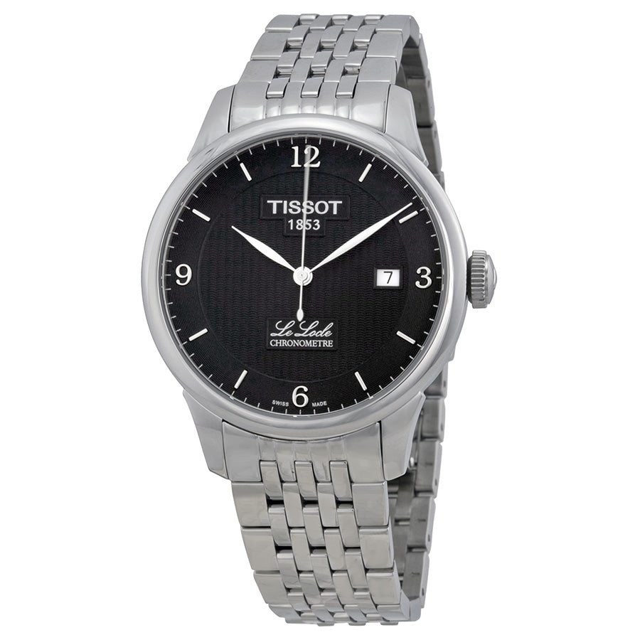  Shop Authentic Tissot Le Locle Automatic Black Dial Silver Steel Strap Watch For Men - T006.408.11.057.00 - Luxxuri