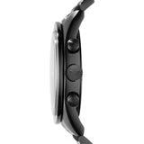  Shop Authentic Emporio Armani Tazio Chronograph Black Dial Black Steel Strap Watch For Men - AR5989 - Luxxuri