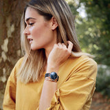  Shop Authentic Daniel Wellington Petite Ashfield Black Dial Black Mesh Strap Watch for Women - DW00100307 - Luxxuri