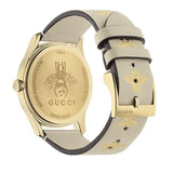  Shop Authentic Gucci G Timeless White Dial White Leather Strap Watch For Women - YA1264096 - Luxxuri