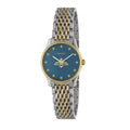  Shop Authentic Gucci G Timeless Quartz Blue Dial Two Tone Steel Strap Watch For Women - YA1265029 - Luxxuri