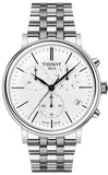  Shop Authentic Tissot Carson Premium White Dial Silver Steel Strap Watch For Men - T122.417.11.011.00 - Luxxuri