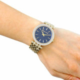  Shop Authentic Michael Kors Darci Blue Dial Gold Steel Strap Watch for Women - MK3406 - Luxxuri