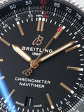  Shop Authentic Breitling Navitimer Automatic 41mm Black Dial Silver Steel Strap Watch for Men - A17326241B1A1 - Luxxuri