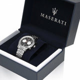  Shop Authentic Maserati Legend Chronograph Black Dial Stainless Steel Watch For Men - R8873638001 - Luxxuri