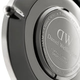  Shop Authentic Daniel Wellington Classic Sheffield White Dial Black Leather Strap Watch For Men - DW00100020 - Luxxuri
