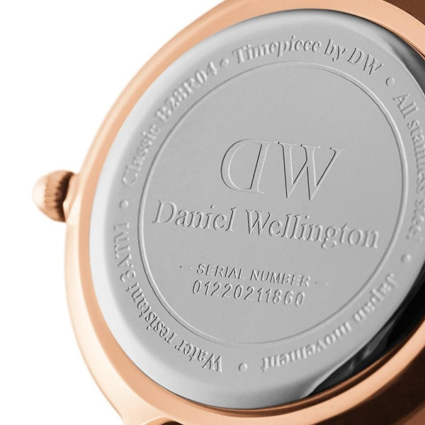  Shop Authentic Daniel Wellington Classic Petite Melrose Black Dial Rose Gold Mesh Bracelet Watch For Women - DW00100217 - Luxxuri