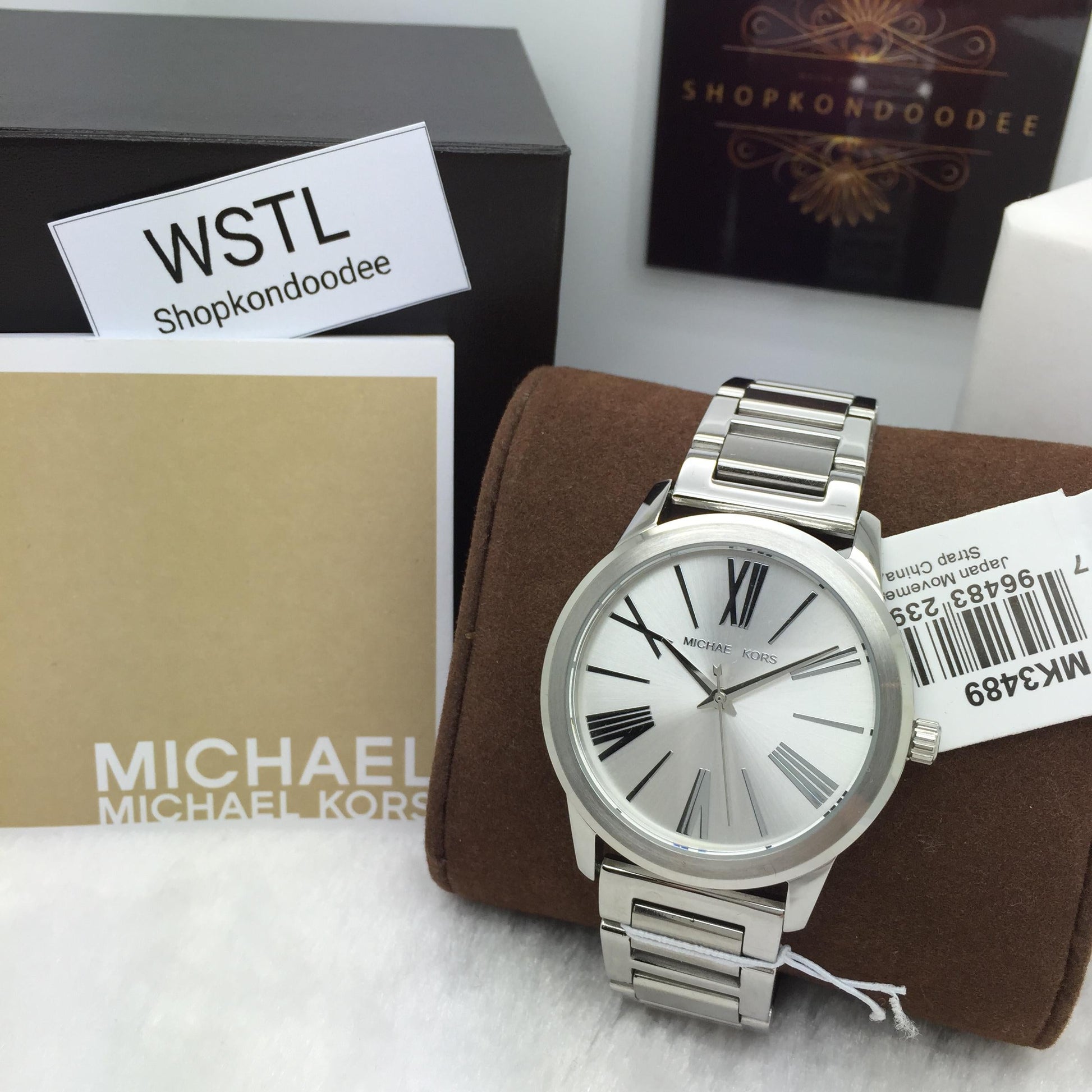  Shop Authentic Michael Kors Hartman Quartz Silver Dial Silver Steel Strap Watch For Women - MK3489 - Luxxuri