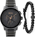  Shop Authentic Hugo Boss Peak Black Dial Black Steel Strap Watch for Men - 1513814 - Luxxuri