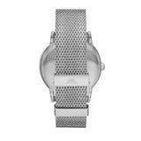 Shop Authentic Emporio Armani Luigi Analog Black Dial Silver Mesh Bracelet Watch For Men - AR11272 - Luxxuri