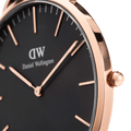  Shop Authentic Daniel Wellington Classic York Black Dial Brown Leather Strap Watch For Men - DW00100128 - Luxxuri