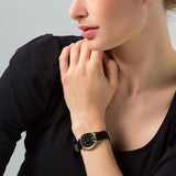  Shop Authentic Marc Jacobs Baker Black Dial Black Leather Strap Watch for Women - MBM1273 - Luxxuri