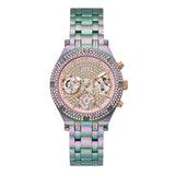  Shop Authentic Guess Heiress Multifunction Diamonds Purple Dial Purple Steel Strap Watch for Women - GW0440L3 - Luxxuri