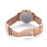  Shop Authentic Michael Kors Runway Chronograph Purple Dial Rose Gold Steel Strap Watch For Women - MK6163 - Luxxuri