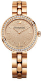  Shop Authentic Swarovski Daytime Analog Gold Dial Gold Steel Strap Watch for Women - 5182231 - Luxxuri