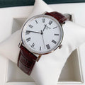  Shop Authentic Tissot T Classic Everytime White Dial Brown Leather Strap Watch For Men - T109.410.16.033.00 - Luxxuri