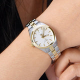  Shop Authentic Tissot T Classic PR 100 Sport Chic White Dial Two Tone Steel Strap Watch For Women - T101.210.22.031.00 - Luxxuri