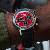  Shop Authentic Breitling Top Time B01 Chevrolet Corvette Red Dial Black Leather Strap Watch for Men - AB01761A1K1X1 - Luxxuri