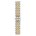 Tissot T Classic Carson Lady Premium Silver Dial Two Tone Steel Strap Watch For Women - T122.210.22.033.00