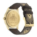  Shop Authentic Gucci G Timeless Brown Dial Brown Leather Strap Watch For Men - YA1264068 - Luxxuri