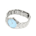  Shop Authentic Calvin Klein City Mother of Pearl Blue Dial Silver Steel Strap Watch for Women - K2G2314X - Luxxuri