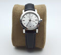  Shop Authentic Burberry The City White Dial Black Leather Strap Watch for Women - BU9206 - Luxxuri