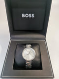  Shop Authentic Hugo Boss Signature Silver Dial Silver Steel Strap Watch for Women - 1502539 - Luxxuri