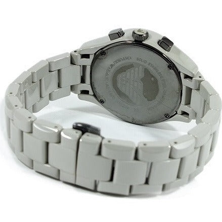  Shop Authentic Emporio Armani Valente Chronograph Grey Dial Grey Steel Strap Watch For Men - AR1460 - Luxxuri