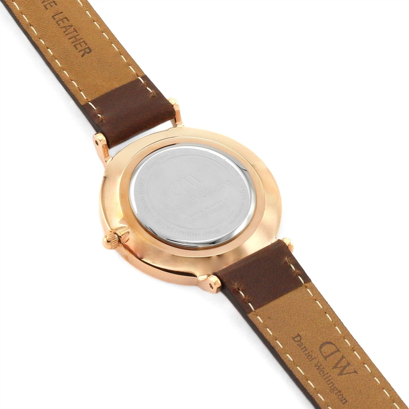 Shop Authentic Daniel Wellington Classic Petite Bristol White Dial Brown Leather Strap Watch For Women - DW00100171 - Luxxuri