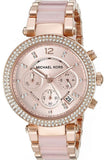 Shop Authentic Michael Kors Parker Pink Dial Two Tone Steel Strap Watch for Women - MK5896 - Luxxuri