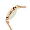  Shop Authentic Guess Monroe Silver Dial Rose Gold Steel Strap Watch For Women - W1152L3 - Luxxuri