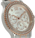  Shop Authentic Guess Enchanting Diamonds Silver Dial Two Tone Steel Strap Watch for Women - W0305L3 - Luxxuri
