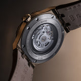  Shop Authentic Maurice Lacroix Aikon Automatic Brown Dial Brown Leather Strap Watch For Men - AI6008-BRZ01-730-3 - Luxxuri