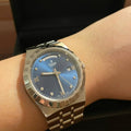  Shop Authentic Tudor Royal Automatic Diamonds Blue Dial Silver Steel Strap Watch for Men - M28600-0006 - Luxxuri
