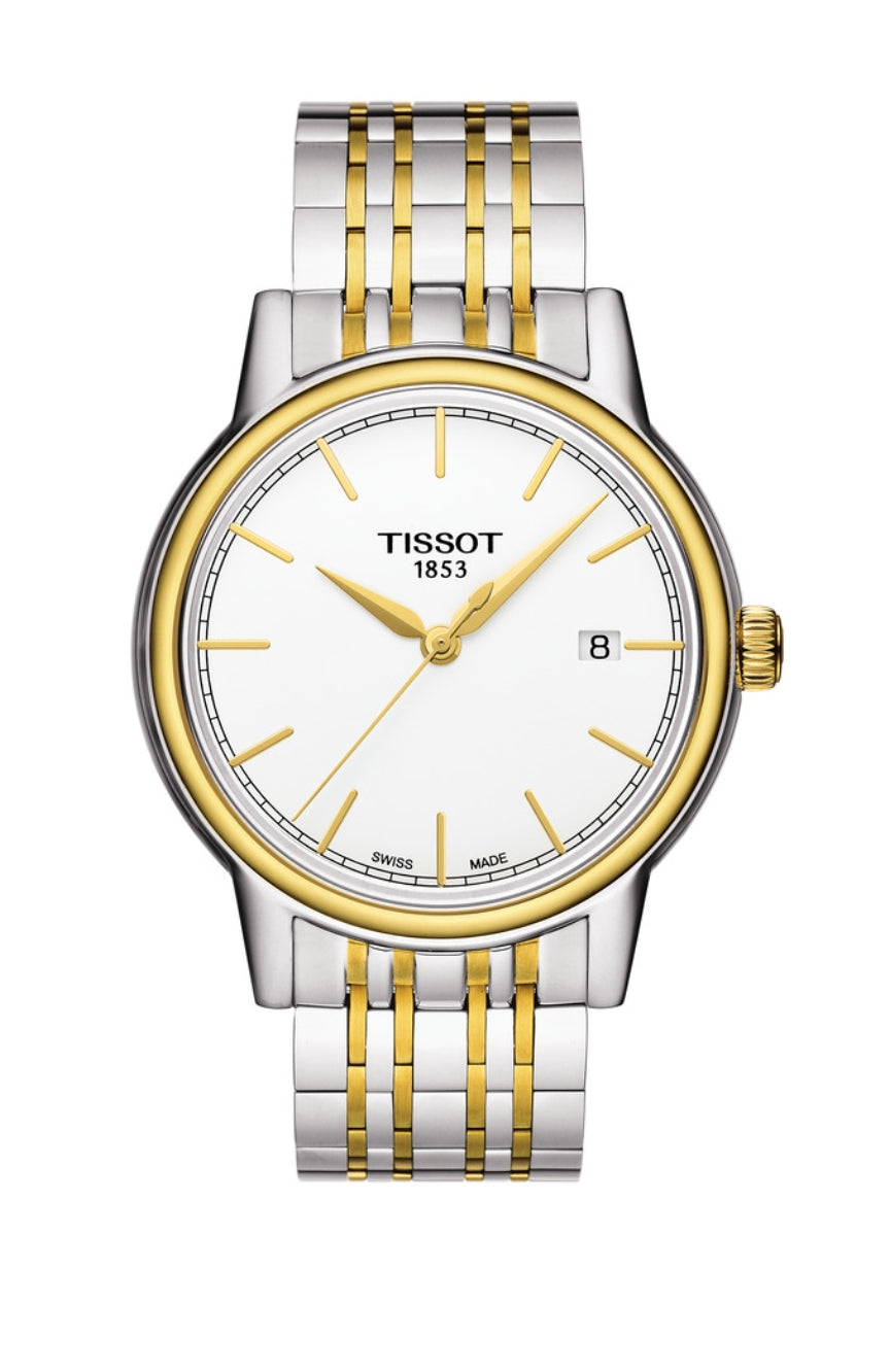  Shop Authentic Tissot Carson Steel Lady White Dial Quartz Watch For Women - T085.210.22.011.00 - Luxxuri