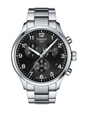  Shop Authentic Tissot T Classic Chrono XL Black Dial Silver Steel Strap Watch For Men - T116.617.11.057.01 - Luxxuri