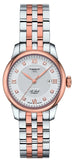  Shop Authentic Tissot Le Locle Lady Automatic Diamonds Silver Dial Two Tone Steel Strap Watch For Women - T006.207.22.036.00 - Luxxuri