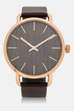  Shop Authentic Calvin Klein Even Grey Dial Brown Leather Strap Watch for Women - K7B216G3 - Luxxuri