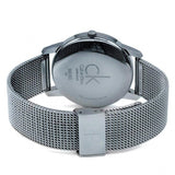  Shop Authentic Calvin Klein City Chronograph Black Dial Silver Mesh Bracelet Watch for Men - K2G2G121 - Luxxuri
