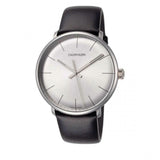  Shop Authentic Calvin Klein High Noon Quartz White Dial Black Leather Strap Watch for Men - K8M211C6 - Luxxuri