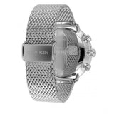  Shop Authentic Calvin Klein High Noon Chronograph Blue Dial Silver Mesh Bracelet Watch for Men - K8M2712N - Luxxuri