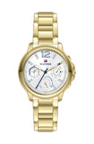  Shop Authentic Tommy Hilfiger Claudia White Dial Gold Steel Strap Watch for Women - 1781742 - Luxxuri