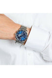  Shop Authentic Hugo Boss Professional Chronograph Blue Dial Silver Steel Strap Watch for Men - 1513527 - Luxxuri