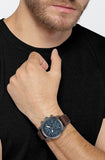  Shop Authentic Hugo Boss Pilot Edition Blue Dial Brown Leather Strap Watch for Men - 1513852 - Luxxuri